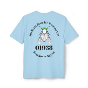 01938 Unisex Salt Marsh Horse Fly Survivors Club Zip Code Recycled Shirt