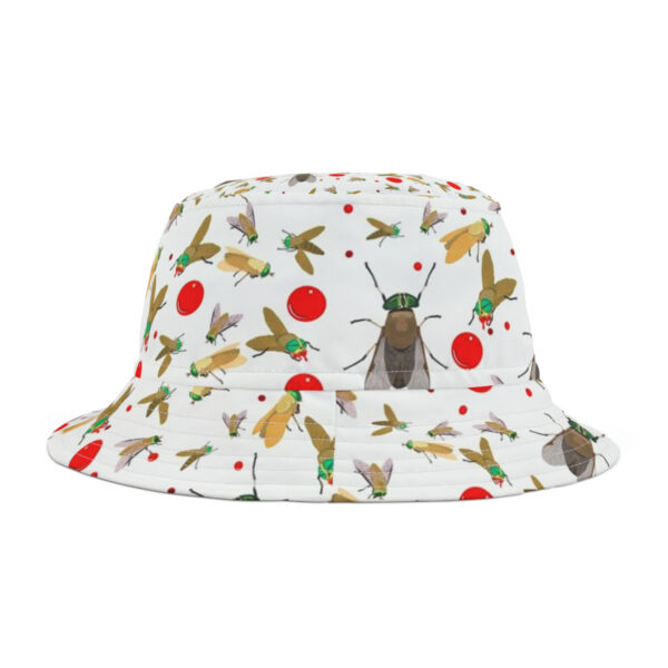 Bucket Hat with Greenhead Print