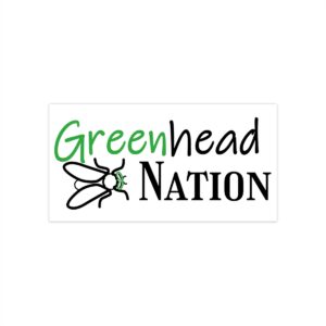 Whimsical Greenhead Nation Bumper Stickers