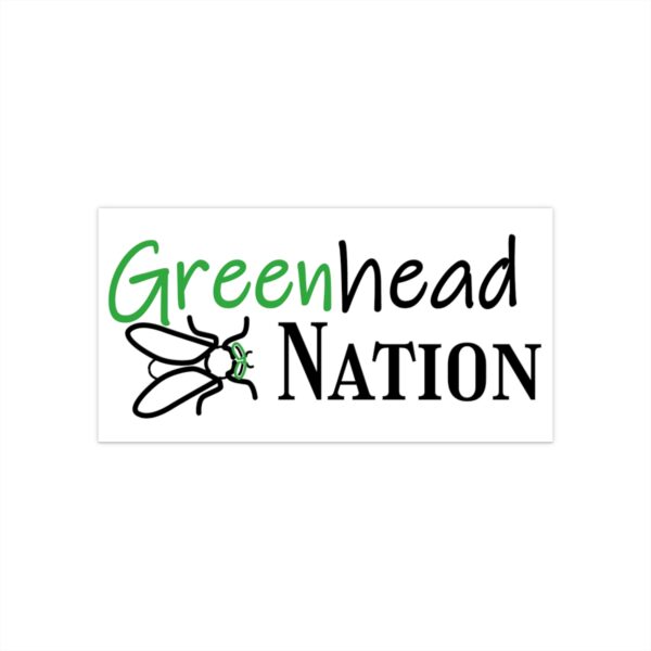 Whimsical Greenhead Nation Bumper Stickers