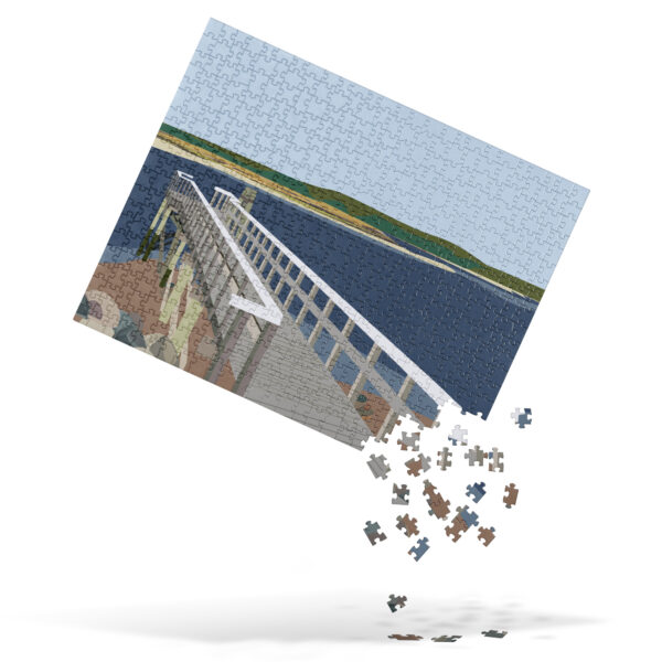 Little Neck Dock Illustration Jigsaw Puzzle