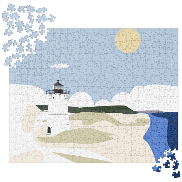 Ipswich Light at Crane's Beach Jigsaw puzzle